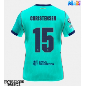 Barcelona Andreas Christensen #15 Alternativní Dres 2026-27 Krátký Rukáv